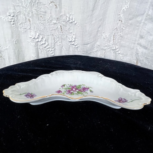 Vintage Porcelain Bone Dish 2 - Picture 5 of 5